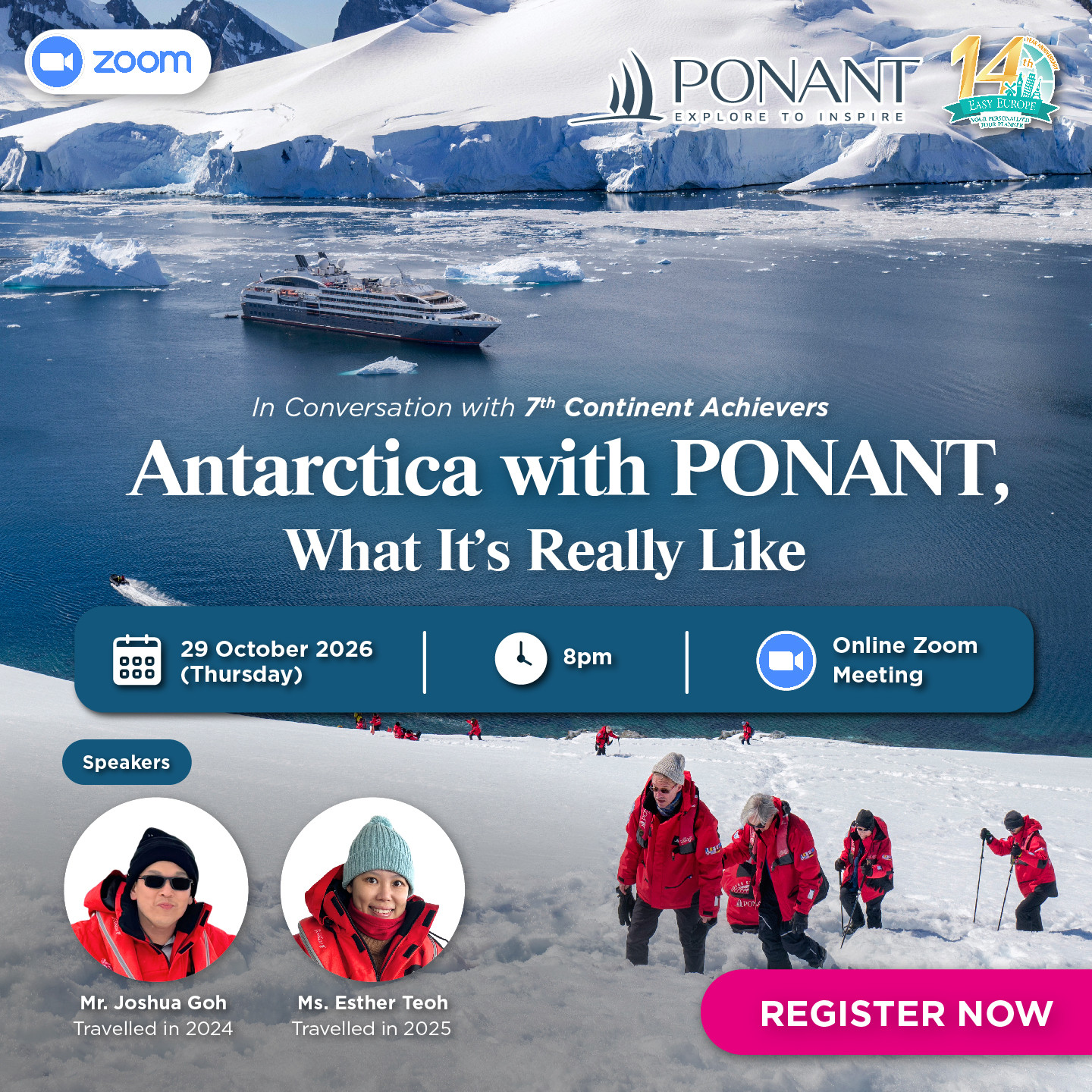 Antarctica Zoom Talk