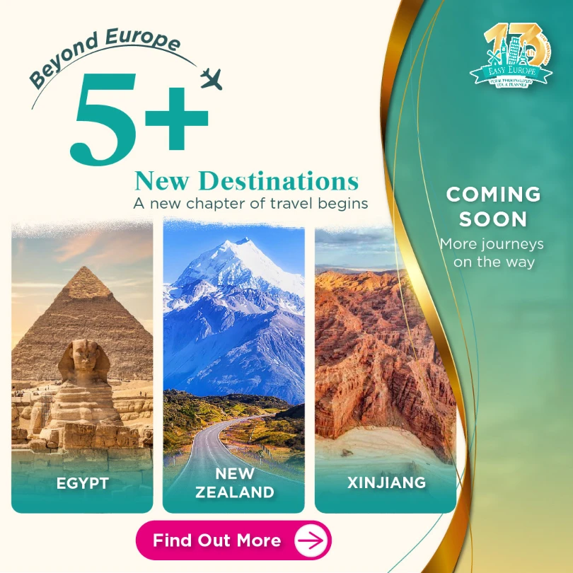 5+ New Destinations