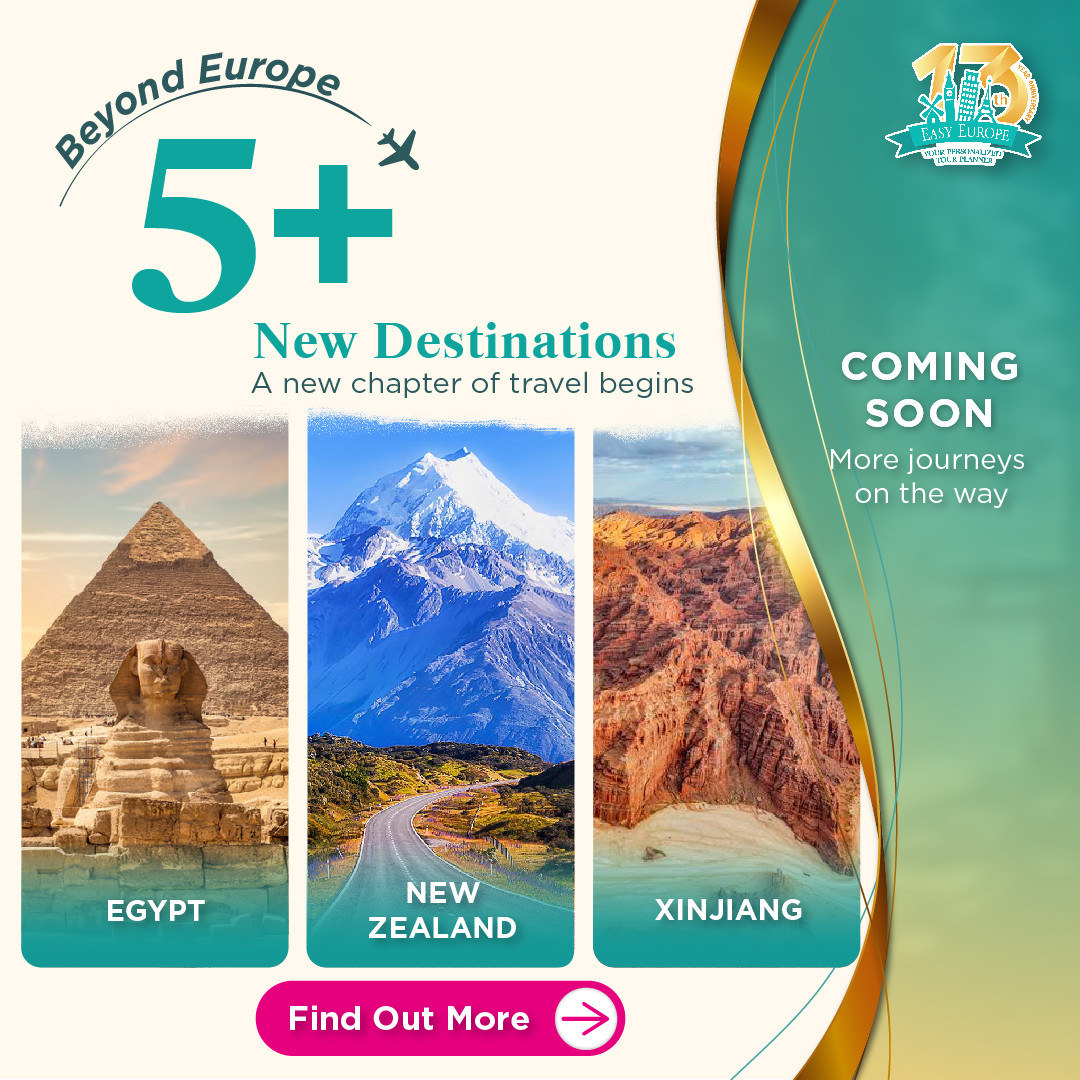 5+ New Destinations